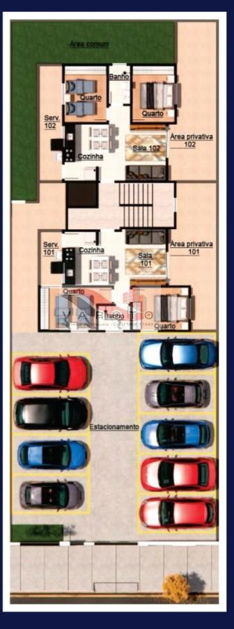 Apartamento, 2 quartos, 33 m² - Foto 3